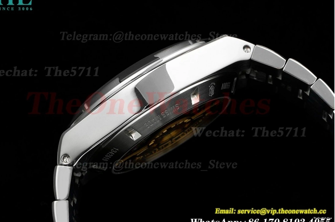 SS Chronograph  V2 A7750 Overseas Blue SS 8F 5510V 0216